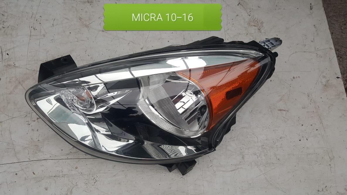 FARO DELANTERO IZQUIERDO NISSAN MICRA 2010 AL 2016